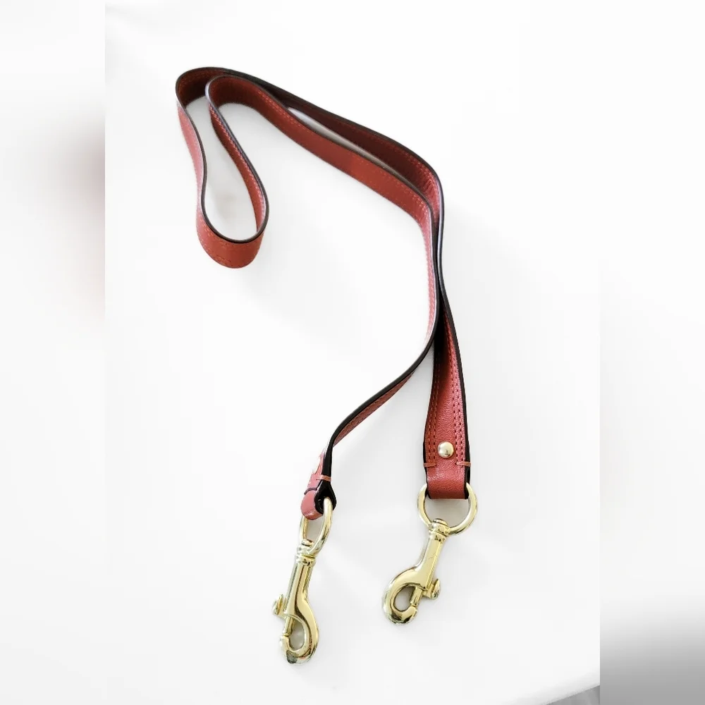 Coach Orange Leather Ashley Crossbody Hobo Bag